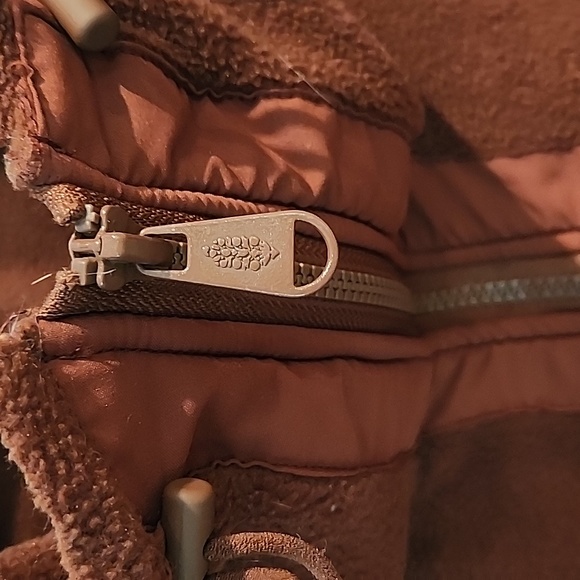 ❤️FP Movement She's All That Fleece Jacket Red Brown Ginger Spice Size XS - Picture 4 of 8